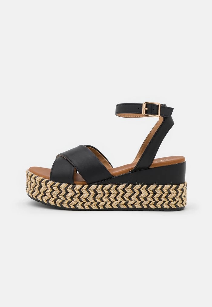 Sandale ANNA FIELD Anna Field Platform Sandals Noir Femme | CHC-6526900